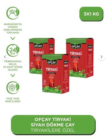 Ofçay Tiryakisine 1 kg 3'lü