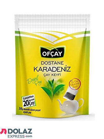 Ofçay Zipper Dostane Karadeniz Çay 30 Adet X 30 Gr