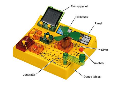 E-4 Fen Bilgisi Elektrik Elektronik Deney Seti