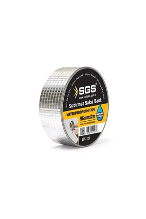 SGS 1127 96mm x 2mt Dış Cephe Su Geçirmez Sakız Bant Sızıntı ve Çamur Bandı