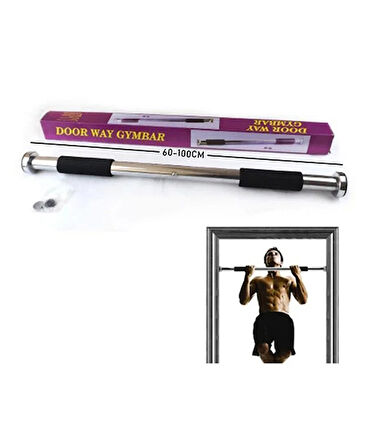KISA 62-100CM BARFİX DOOR WAY GYM BAR KAPI 100KG