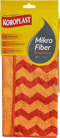 Mikrofiber Temizlik Bezi 1 Adet, 36x38 cm