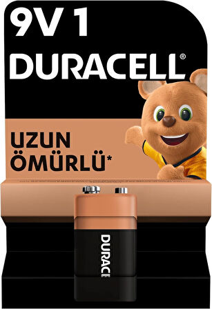 9V Alkalin Pil (1'li paket) 6LR61/MN1604