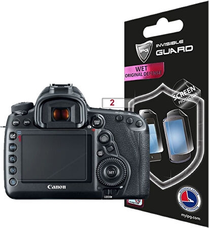 Canon Eos 5D Mark 4 Ekran Koruyucu, 2 Adet