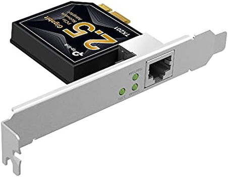 TX201, 2.5 Gigabit PCIe Ağ Adaptörü