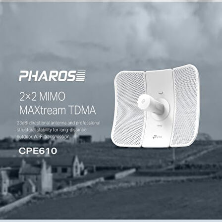CPE610, 5GHz 300 Mbps 23dBi Dış Mekan CPE
