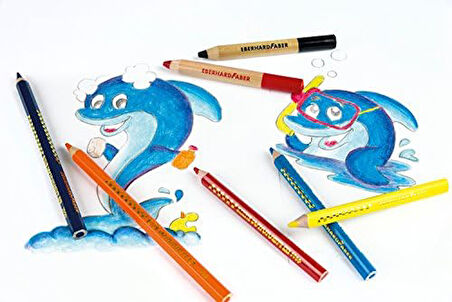 Faber 518906 Kuruboya Mini Kids Club, 6'lı