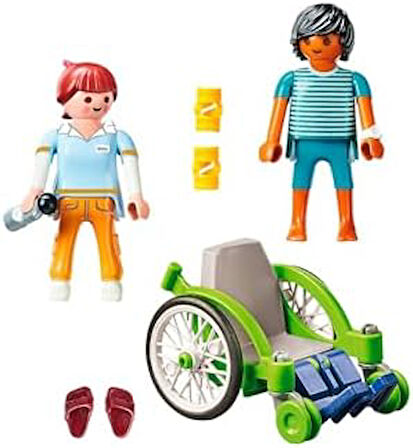 City Life 70193 Tekerlekli Sandalyedeki Hasta, Yaşlar 4 ve Üzeri