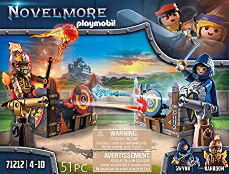 Novelmore 71212 Novelmore ve Burnham Raiders - Düello, 4 yaşından büyük çocuklar için oyuncak
