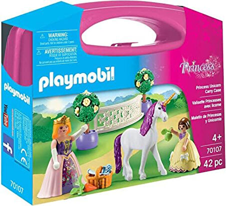 70107 Prenses Unicorn büyük taşıma çantası