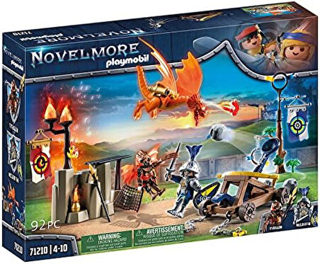 Novelmore 71210 Novelmore ve Burnham Raiders - Turnuva sahası, 4 yaşından büyük çocuklar için oyuncak
