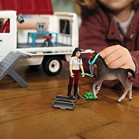 Horse Club - Veteriner Aracı Hannoverli Tay ile, At Veteriner Hekimi X-Ray Oyun Kiti Seti ile, Veteriner Kiti 5-12 Yaş Çocuklar için