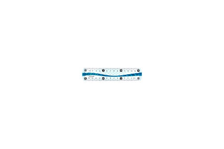 KIRILMAZ CETVEL 15CM MAVİ