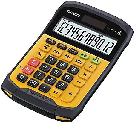 CASIO WM-320MT-S-DC Casio Suya ve Toza Dayanıklı Hesap Makinesi