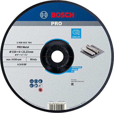 Professional Kesme Diski, Gri, 230 mm, 1 Adet