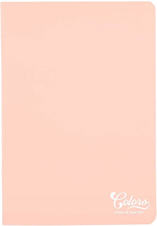 Colors A5 60 Yaprak Çizgili Defter, Somon