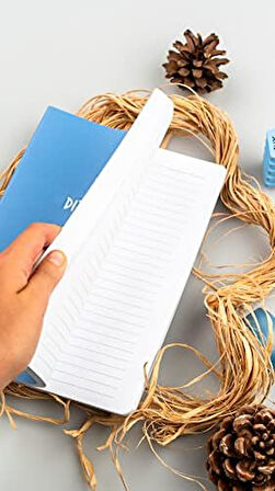 Note Defter 15 X 21 Çizgili Gök Mavi