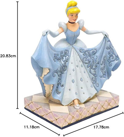 Traditions Cinderella figürü, çok renkli