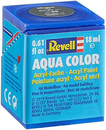 - Su Bazlı Maket Boyası Zeytin Gri Mat 18 Ml (36166)