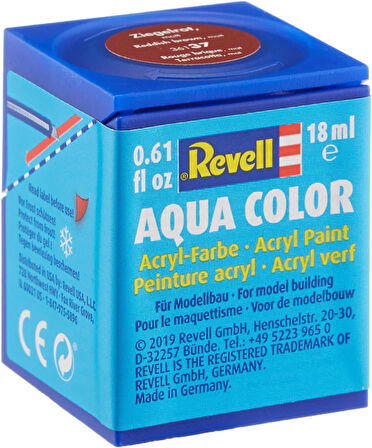 - Su Bazlı Maket Boyası Kızıl Kahve Mat 18 Ml (36137)