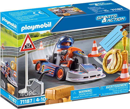 Sports&Action 71187 yarış arabası, zafer çelengi ve daha birçok aksesuar parçası ile, 4 yaşından itibaren