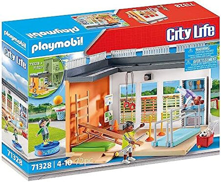 City Life 71328 Spor Salonu Eklentisi, Basketbol Potası, Slalom Çubukları, Futbol Kalesi, Tenis Aksesuarları ve Daha Fazlası, 4 Yaşından Büyük Çocuklar İçin Oyuncak