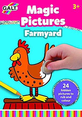 Magic Pictures Farmyard 3 Yaş+ Aktivite Kitabı (L1404B)