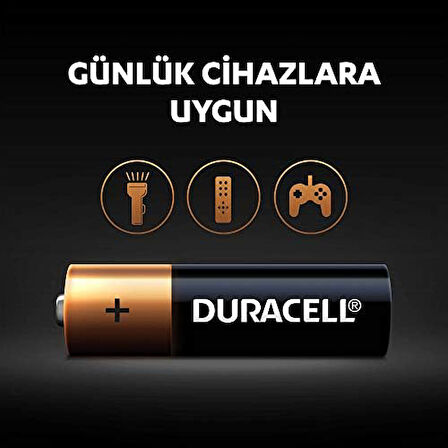 AA Alkalin Kalem Pil (10'lu paket) 1,5 V LR6/MN1500