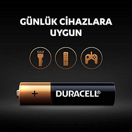AAA Alkalin İnce Kalem Pil (10 lu paket) 1,5 V LR03/MN2400