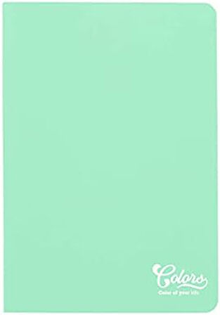 Colors A5 40 Yaprak Kareli Defter, Yeşil