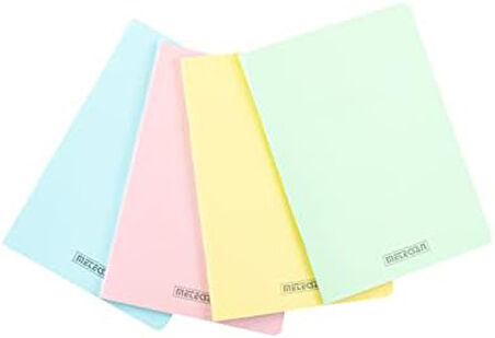 Seren Pastel A5 PP Kapaklı Defter, 60 Yaprak, Çizgili, Mavi
