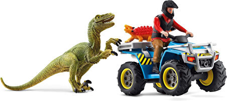 41466 Velociraptorden Kaçış Oyuncak Figürü, Çok Renkli