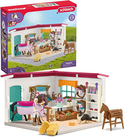 42568 Modüler Binicilik Mağazası, 5-12 Yaşındaki Çocuklar için, HORSE CLUB - Oyun Seti