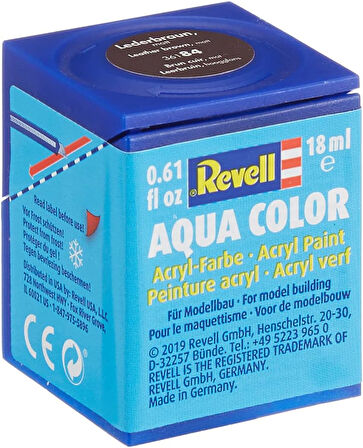 - Su Bazlı Maket Boyası Deri Kahverengi Mat 18 Ml (36184)