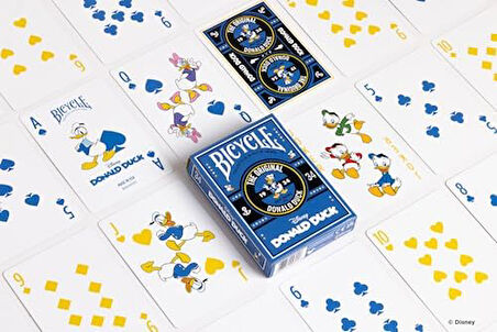 Classic Donald Duck Inspired Oyun Kartları