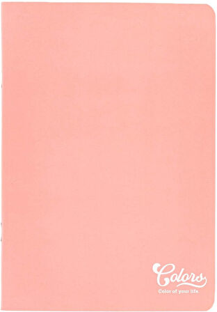 Colors A5 40 Yaprak Kareli Defter, Pembe