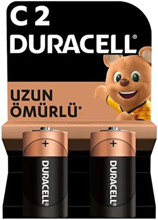 C Alkalin Pil (2 li paket) 1,5V LR14/MN1400