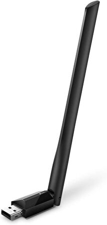 Archer T2U Plus, AC600 Mbps, Çift Bant, Yüksek Çekim Güçlü Wi-Fi 5 USB Adaptör
