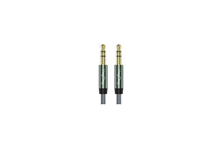 3.5mm Jack TRS Hi-Fi Örgülü AUX Ses Kablosu 5 Metre
