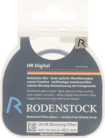 HR Digital 40.5mm UV/IR Blocking Filtre