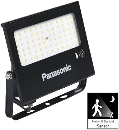 LED FLOODLIGHT SENSOR 50W 4270LM 6500K Kelvin-Günışığı