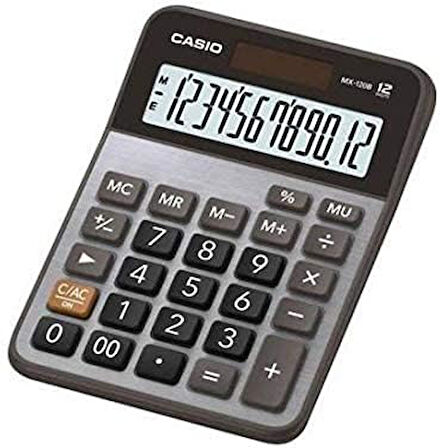 MX-120B-W-DC Casio Ekononik Hesap Makinesi