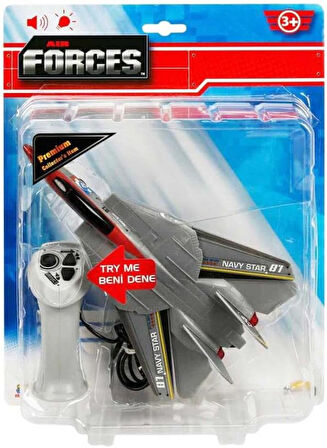 Air Forces Kablo Kumandalı Sesli Ve Işıklı Navy Star Jet