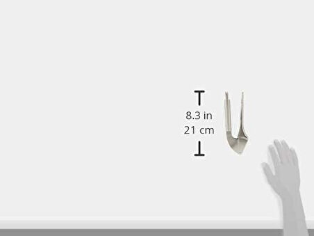 Pro Sarımsak Ezici, 20.2 cm, Metalik Gri, 18/10 Paslanmaz Çelik