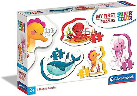 Moje Pierwsze Puzzle Sea Life