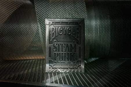 Silver Steampunk Premium Oyun Kartları