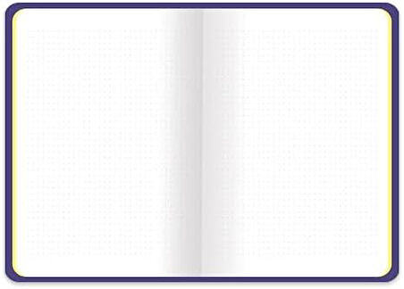 Color B. Journal 16x21.5 80 Yp. Noktalı Sert Kapak Defter - Lacivert