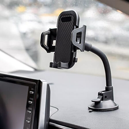 Otomatik Klipsli Araba Telefon Tutucu Ayarlanabilir Cam Ve Torpido Için Yüksek Kalite Tutucu BBL6