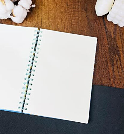 Bu Hayatı Tasarımlı Spiralli Defter