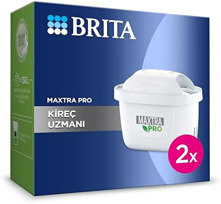 MAXTRA PRO Kireç Uzmanı Yedek Su Arıtma Filtresi, 2 li